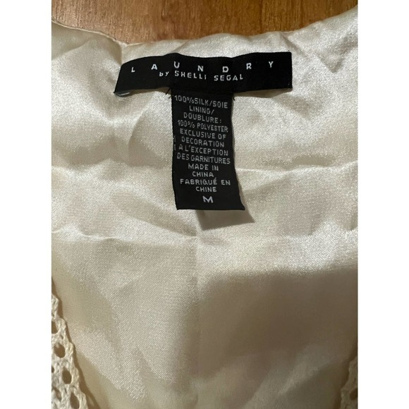 Laundry by SHELLI SEGAL - Laundry Line women blouse - Size M - Picture 3 of 3